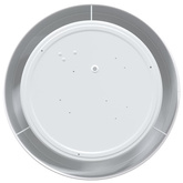 Lampa Sufitowa Z reflektorami Biały 30 x 30 x 13,5 cm tkanina