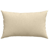Poduszki na sofę 2 pcs Kremowy 50 x 30 cm tkanina
