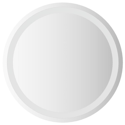vidaXL Lustro łazienkowe z LED, okrągłe, 50 cm