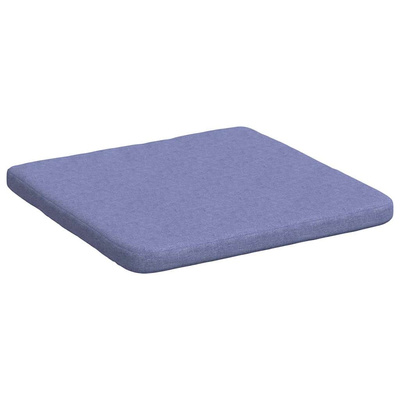 Poduszki na siedziska 4 pcs Niebieski dżins 40 x 40 x 3 cm