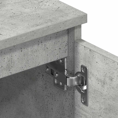 Szafka pod TV, betonowy szary, 140x40x35,5 cm