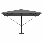 Parasol plażowy Ze LED Lights Antracyt 352 x 251 x 265 cm