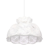ROSSINI lampa wisząca biały 1x40W E27 abażur biały