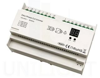 Ściemniacz 4x1,5A 230V AC DIN DALI
