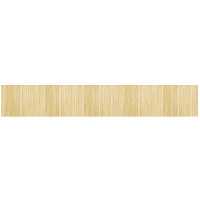 vidaXL Dywan prostokątny, jasny naturalny, 80x500 cm, bambusowy