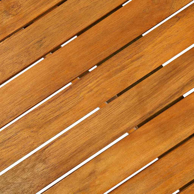 11-cz. zestaw mebli ogrodowych 220x90x75cm lite drewno akacjowe