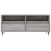 vidaXL Szafka pod TV, szary dąb sonoma, 100x34,5x44,5 cm w kolorze cm