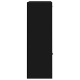 Szafka, czarna, 60x29,5x90 cm, materiał drewnopochodny