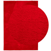 vidaXL Dywan HUARTE z krótkim włosiem, czerwony, 160x230 cm