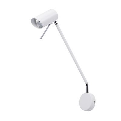 Kinkiet biały matowy regulowany obrotowy GU10 40W Milly Candellux 21-73907