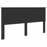 Ramka łóżka z szufladą Czarny 180 x 200 cm Drewno inżynieryjne