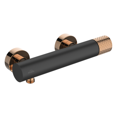 BATERIA NATRYSKOWA MOONLIGHT INVENA TREND CZARNA / ROSE GOLD