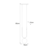 Lampa wisząca K-5590 z serii ENZO