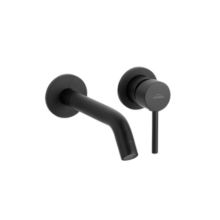 Podtynkowa bateria umywalkowa Dafni czarna  Invena