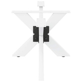 Noga stolika kawowego Pająk Kształt Biały 98x58x(42-43) cm Stal
