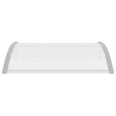 Daszek nad drzwi, szary, 120 x 100 cm, PC