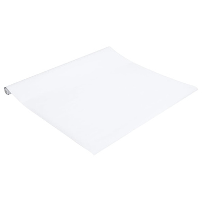 Naklejka na meble samoprzylepna matowa biała 90x500 cm PVC