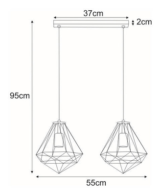 Lampa wisząca K-4811 z serii GOLD
