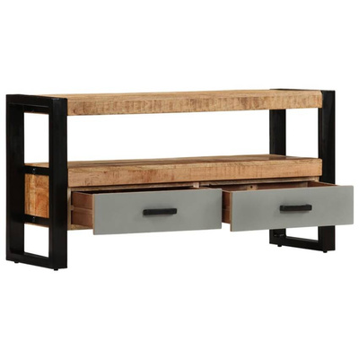 vidaXL Szafka pod TV, 100x30x50 cm, lite drewno mango
