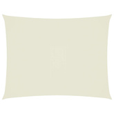 Żagiel ogrodowy, tkanina Oxford, prostokątny, 4x5 m, kremowy