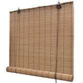 vidaXL Rolety bambusowe, 150 x 220 cm, brązowe