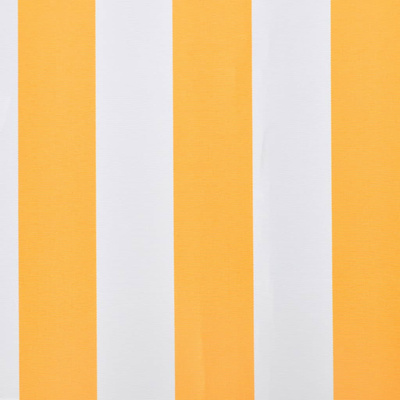 Zadaszenie, żółty słonecznikowy i biały, 3x2,5 m (bez ramy)