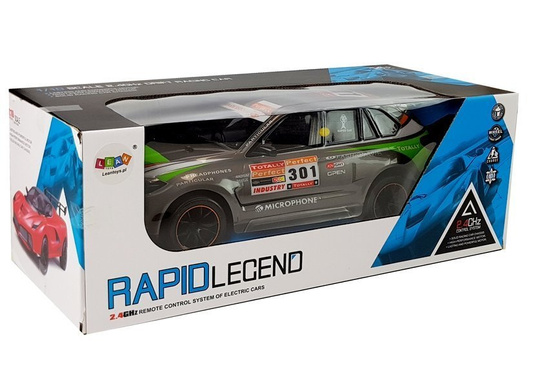 Auto Sportowe Zdalnie Sterowane RC 1:10 2.4G Szare