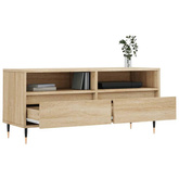 vidaXL Szafka pod TV, dąb sonoma, 100x34,5x44,5 cm