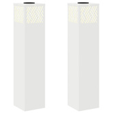 Słoneczna LED lampa na ścieżkę 2 pcs Biały