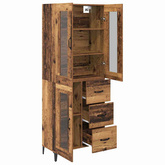Highboard Stare drewno 69,5 x 34 x 180 cm Drewno inżynieryjne