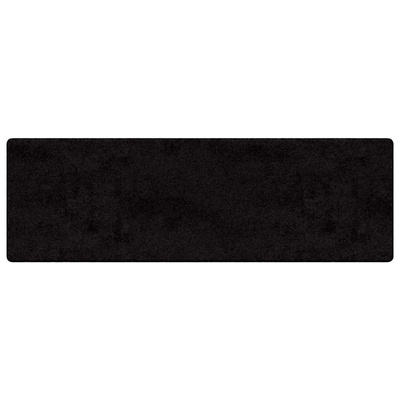 Chodnik dywanowy Czarny 80 x 400 cm 100% Poliester Tuft