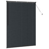 Żaluzje weneckie Czarny 175 x 130 cm Aluminium
