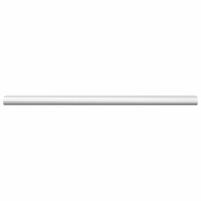 Drążek do szafy 12 pcs Srebrny 316 x 15 x 29 mm Stop Aluminium