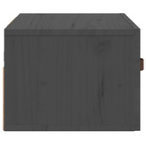 vidaXL Szafki nocne, wiszące, 2 szt., 40x29,5x22 cm, szare