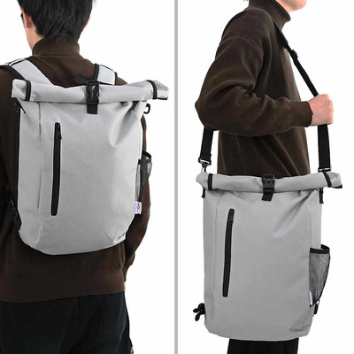 Torba rowerowa Szary 31 x 13 x 58 cm Poliester