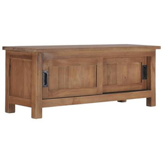 vidaXL Szafka pod TV, 90 x 30 x 35 cm, lite drewno tekowe