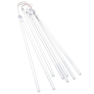 Lampki meteory, 8 szt., 50 cm, 288 niebieskich LED, wewn./zewn.