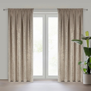 Zasłona Felis beżowa 140x270