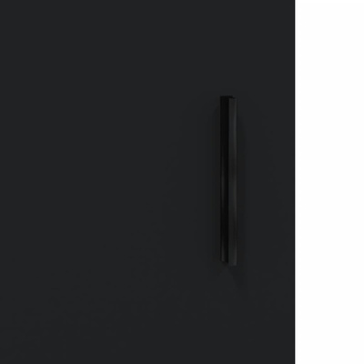 vidaXL Biurko, czarne, 140x50x75 cm, materiał drewnopochodny model standard
