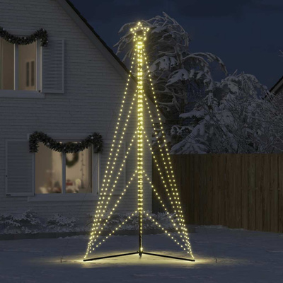 Choinka LED 615 LEDs Ciepła biel 404,5 cm