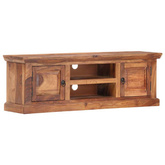vidaXL Szafka pod TV, 120x30x40 cm, lite drewno sheesham