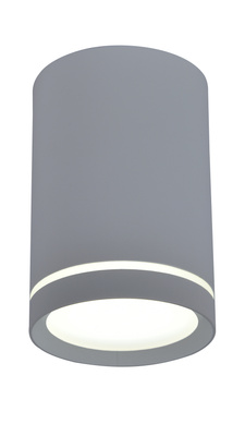 Lampa sufitowa tuba szara okrągła GU10 natynkowa Candellux