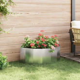 Donica Srebrny 90 x 45 x 35 cm Stal nierdzewna