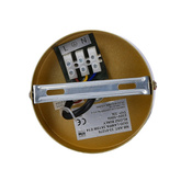 Lampa wisząca matowe złoto 3 Duo 33-01276