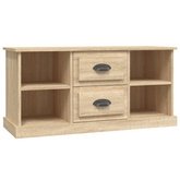 vidaXL Szafka pod TV, dąb sonoma, 99,5x35,5x48 cm
