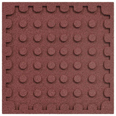 Płytki ochronne przed upadkiem 18 pcs czerwony 50 x 50 cm Guma