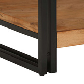 Stolik kawowy 70x50x38 cm Drewno lite Akacja