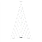 Choinka LED 570 LED Zimna biel 399 cm