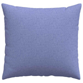 Poduszki na sofę 2 pcs Niebieski dżins 45 x 45 cm tkanina