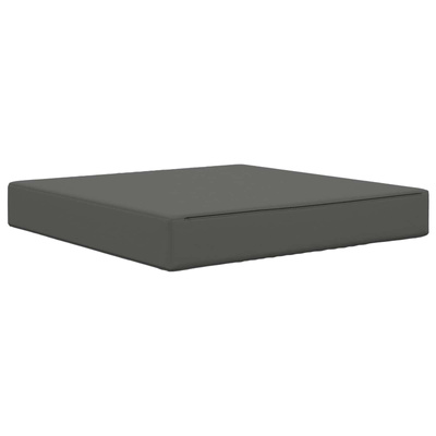 Poduszka do sofy na zewnątrz Antracyt 60 x 60 x 8 cm Poliester